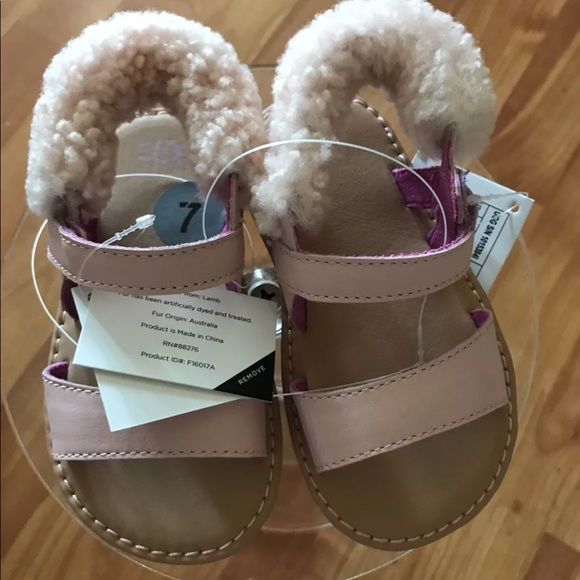UGG Other - UGG Girls I Dorien Sandal, pink 6/7 US Infant NEW